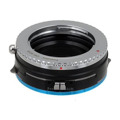 Picture of Fotodiox Pro Lens Mount Shift Adapter Olympus OM 35mm Mount Lenses to Fujifilm X-Series Mirrorless Camera Adapter - fits X-Mount Camera Bodies Such as X-Pro1, X-E1, X-M1, X-A1, X-E2, X-T1