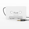 Picture of Elook Car Cassette Aux Adapter, 3.5mm Universal Audio Cable Tape Adapter for Car, Phone, MP3 ect. White