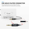 Picture of Elook Car Cassette Aux Adapter, 3.5mm Universal Audio Cable Tape Adapter for Car, Phone, MP3 ect. White