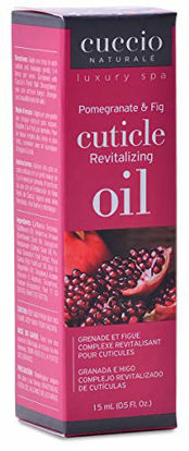 Picture of Cuccio Naturale Cuticle Oil - Revitalizing Pomegranate & Fig - Repairs Skin & Nails - 0.5 Oz