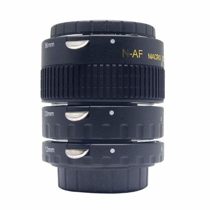 Picture of Mcoplus MCO-N-AF-A Auto Focus Macro Extension Tubes Set(Metal Interface)-12mm,20mm, 36mm-for Nikon Digital SLR Cameras