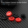 Picture of Yullmu Camera Shutter Button (2 Pack/Red&Black) 12mm Pure Copper Soft Shutter Release Button for Fuji Fujifilm XT30 X100V X100F X100T X100S X100 X-T4 X-T3 XT2 XT1 X30 X20 X10 X-T20