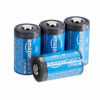 Picture of Amazon Basics 4-Pack CR2 Lithium Batteries, 3 Volt, Long Lasting Power, Low Self-Discharge Rate