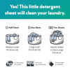 Picture of Earth Breeze Laundry Detergent Sheets - Fragrance Free - No Plastic Jug (60 Loads) 30 Sheets, Liquidless Technology