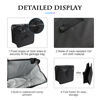 Picture of Fekey&JF Foldable Car Trash Can, Hanging Waterproof Leakproof Trash Can Storage Bag for Car with Large Capacity, Car Interior Accessories (Small)