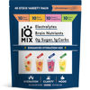 Picture of IQMIX Sugar Free Electrolytes Powder Packets - Hydration Supplement Drink Mix with Keto Electrolytes, Lions Mane, Magnesium L-Threonate, and Potassium Citrate - Variety Pack (40 Count)