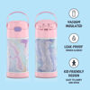 Picture of THERMOS FUNTAINER 12 Ounce Stainless Steel Vacuum Insulated Kids Straw Bottle, Dreamy