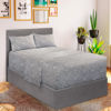 Picture of Mellanni Extra Deep Pocket Full Sheet Set - Iconic Collection Bedding Sheets & Pillowcases - Hotel Luxury, Ultra Soft, Cooling Bed Sheets - Extra Deep Pocket up to 21" - 4 PC (Full, Paisley Gray)