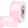 Picture of VATIN 1-1/2" Wide Double Faced Polyester Pearl Pink Satin Ribbon Continuous Ribbon- 25 Yard, Perfect for Wedding, Gift Wrapping, Bow Making & Other Projects