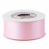 Picture of VATIN 1-1/2" Wide Double Faced Polyester Pearl Pink Satin Ribbon Continuous Ribbon- 25 Yard, Perfect for Wedding, Gift Wrapping, Bow Making & Other Projects