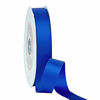 Picture of VATIN 5/8 inch Double Faced Polyester Royal Blue/Sapphire Blue Satin Ribbon -Continuous 25 Yard Spool, Perfect for Wedding Decor, Wreath, Baby Shower,Gift Package Wrapping and Other Projects