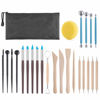 Picture of Clay Tools Kit, 24 PCS Polymer Clay Tools, Ceramics Clay Sculpting Tools Kits, Air Dry Clay Tool Set for Adults, Kids, Pottery Craft, Baking, Carving, Drawing, Dotting, Molding, Modeling, Shaping