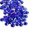 Picture of Beadsland Hotfix Rhinestones, 2880pcs Flatback Crystal Rhinestones for Crafts Clothes DIY Decorations, Sapphire, SS10, 2.7-2.9mm