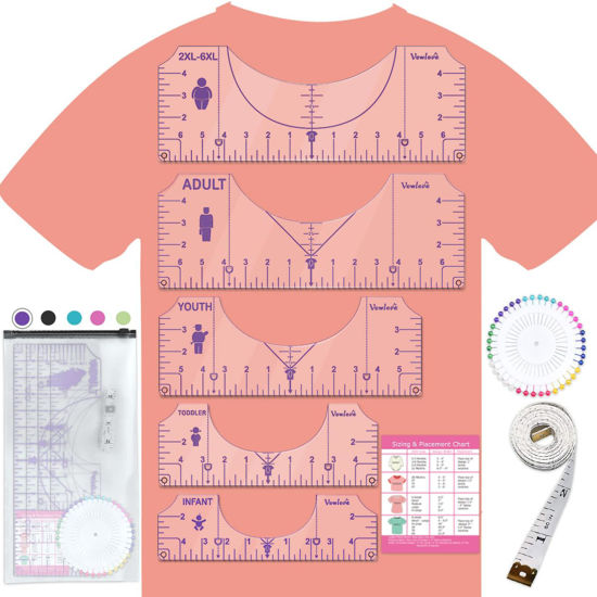 T shirt Placement Ruler SVG Tshirt Ruler SVG Guide Tshirt