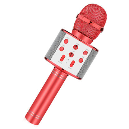 Picture of Karaoke Microphone for Kids Toys,Girl Birthday Gifts for 3 4 5 6 7 8 9 10 Year Old Girls Toys