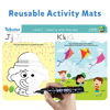 Picture of Skillmatics Educational Game - Alphabet Big and Small, Reusable Activity Mats with 2 Dry Erase Markers, Gifts for Ages 3 to 6