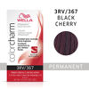 Picture of WELLA Color Charm Permanent Liquid Hair Color for Gray Coverage, 3RV Black Cherry