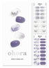 Picture of ohora Semi Cured Gel Nail Strips (N Goblin Moon) - Works with Any Nail Lamps, Salon-Quality, Long Lasting, Easy to Apply & Remove - Includes 2 Prep Pads, Nail File & Wooden Stick - Purple