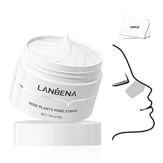 Picture of Blackhead Remover, LANBENA Black Heads Remover from Face Black Head Remover Peel Off Face Mask Nose Strips for Blackheads(1.05 Ounce)