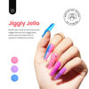 Picture of Beetles 6 Colors Jelly Gel Nail Polish Kit, 2023 Summer Jelly Tint Neon Translucent Sheer Red Hot Pink Purple Bright Blue Yellow Gel Polish Soak Off Uv Led Gel Nail Manicure for Girls Women