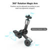 Picture of SmallRig Super Clamp w/ 1/4" and 3/8" Thread and 5.8 Inches Adjustable Friction Power Articulating Magic Arm with 1/4" Thread Screw for LCD Monitor/LED Lights - KBUM2730