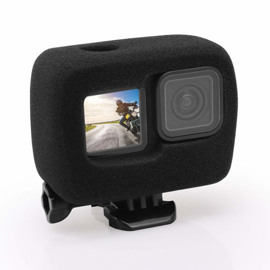 Picture of Windslayer Cover for GoPro Hero 11 Hero 10 Hero 9 Wind Noise Reduction Sponge Video Muffler Housing Case