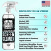 Picture of Calyptus Screen Cleaner Mobile Kit | 16 Ounces Spray + 2 Screen Cloths | Screen Spray Cleaners | Computer, Phone, Laptop, Monitor, MacBook, Tablet, TV, Glasses, and iPhone Cleaning | Made in USA