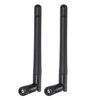 Picture of Bingfu Dual Band WiFi Antenna 3dBi SMA Male Antenna(2-Pack) for Wireless Vedio Security IP Camera Recorder Surveillance Recorder Truck Trailer Rear View Backup Camera Reversing Monitor