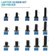 Picture of NINDEJIN Laptop Computer Screw Kit, M2 M2.5 M3 Countersunk Flat Head Phillips Mini Screws Set, Replacement Screw Electronic Repair Accessories