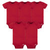 Picture of Gerber baby boys 5-pack Solid Onesies Bodysuits Shirt, Red, 6-9 Months US