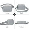 Picture of VOROLO Waist Pack for Running Fanny Pack for Women and Men Crossbody Belt Bag Bum Bag with Adjustable Strap for Sports Light Grey