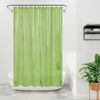 Picture of Barossa Design Clear Green Shower Curtain Liner - Premium PEVA Shower Liner with 3 Magnets and Metal Grommets, Waterproof Lightweight Standard Size Shower Curtains for Bathroom - Translucent Green