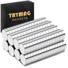 Picture of TRYMAG Small Neodymium Magnets, 120 Pcs 6x2MM Tiny Rare Earth Magnets for Whiteboard, Small Round Disc Magnets for Fridge, Crafts, DIY, Science, Office Magnets