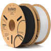 Picture of ELEGOO PLA Filament 1.75mm Black & White 2KG, 3D Printer Filament Dimensional Accuracy +/- 0.02mm, 2 Pack 1kg Cardboard Spool(2.2lbs) 3D Printing Filament Fits for Most FDM 3D Printers