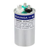 Picture of VEXUNGA 25/5 uF 25+5 MFD 370V or 440V Dual Run Start Round A/C Capacitor 25 5 uF 370 440 Volt VAC CBB65 Air Conditioner Capacitors for AC Unit Fan Motor Start or Heat Pump or Condenser Straight Cool