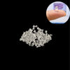 Picture of Silicone Earring Backs Earring Backings 1200 Pcs Soft Clear Ear Safety Back Pads Backstops Clutch Stopper Replacement for Fish Hook Earring Studs Hoops, Diameter 4mm