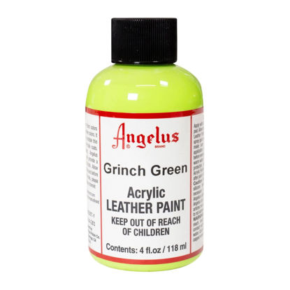 Picture of Angelus Acrylic Leather Paint, 4 oz, Grinch Green