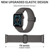 Picture of DaQin 3 Pack Elastic Band Compatible with Apple Watch Bands 45mm 44mm 49mm 42mm 41mm 40mm 38mm Women Men, Stretchy Soft Nylon Replacement Straps for Apple Watch SE iWatch Series 8/7/6/5/4/3/2/1/Ultra