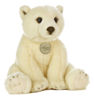 Picture of Aurora® Adorable Miyoni® Polar Bear Stuffed Animal - Lifelike Detail - Cherished Companionship - White 11 Inches