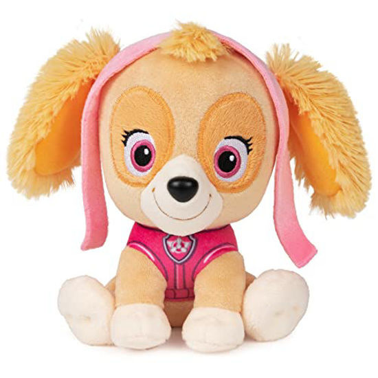 Picture of GUND Official PAW Patrol Skye in Signature Aviator Pilot Uniform Plush Toy, Stuffed Animal for Ages 1 and Up, 6" (Styles May Vary)