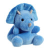 Picture of Aurora® Adorable Palm Pals™ Tank Triceratops™ Stuffed Animal - Pocket-Sized Fun - On-The-Go Play - Blue 5 Inches