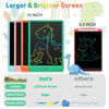 Picture of FLUESTON LCD Writing Tablet Toys for Kids, 10 Inch Doodle Board Drawing Pad Gifts for Toddler, Dinosaur Boy Toy Drawing Board Birthday New Year Gift, Drawing Tablet for Girls 3 4 5 6 Years Old Green