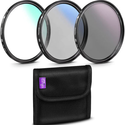 Picture of 52MM Lens Filter Kit by Altura Photo, Includes 52MM ND Filter, 52MM CPL Filter, 52MM UV Filter, (UV, Polarizer Filter, Neutral Density ND4) for Camera Lens w 52MM Filter + Lens Filter Case