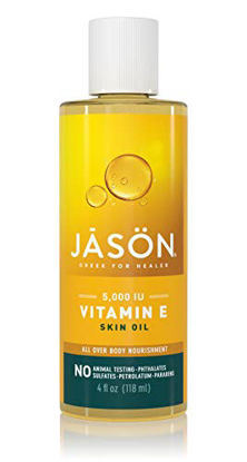 Picture of Jason Skin Oil, Vitamin E 5,000 IU, All Over Body Nourishment, 4 Oz (Packaging May Vary)