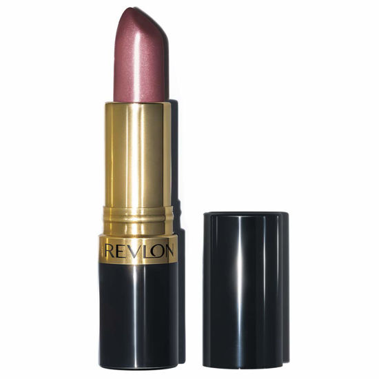 Picture of Revlon Super Lustrous Lipstick, High Impact Lipcolor with Moisturizing Creamy Formula, Infused with Vitamin E and Avocado Oil in Mauves & Trends, Blushing Mauve (460) 0.15 oz