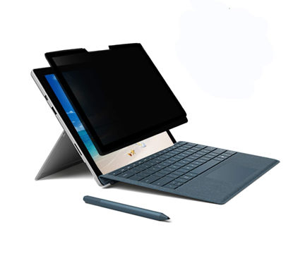 Picture of Privacy Screen Protector Compatible for Microsoft Surface Pro 7/6/5/4 Fully Removable Anti-Spy Filter Anti-Glare Laptop Screen Protector