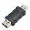 Picture of ANRANK AF201394AK USB 2.0 Type A Male to Firewire IEEE 1394 6 Pin Female Adaptor Convertor Plug