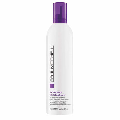 Picture of Paul Mitchell Extra-Body Sculpting Foam, Thickens + Builds Body, For Fine Hair