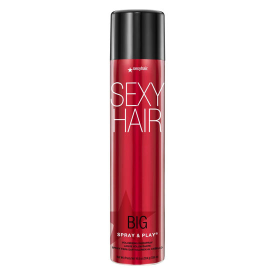 Picture of SexyHair Big Spray & Play Volumizing Hairspray, 10 Oz | Hold and Shine | Up to 72 Hour Humidity Resistance | All Hair Types