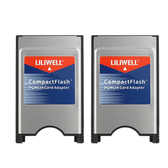 Picture of LILIWELL Compact Flash to PCMCIA Ata Adapter CF to PC Card Adapter 2 Pack